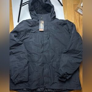 Free Soldier mens waterproof ski jacket fleece lined